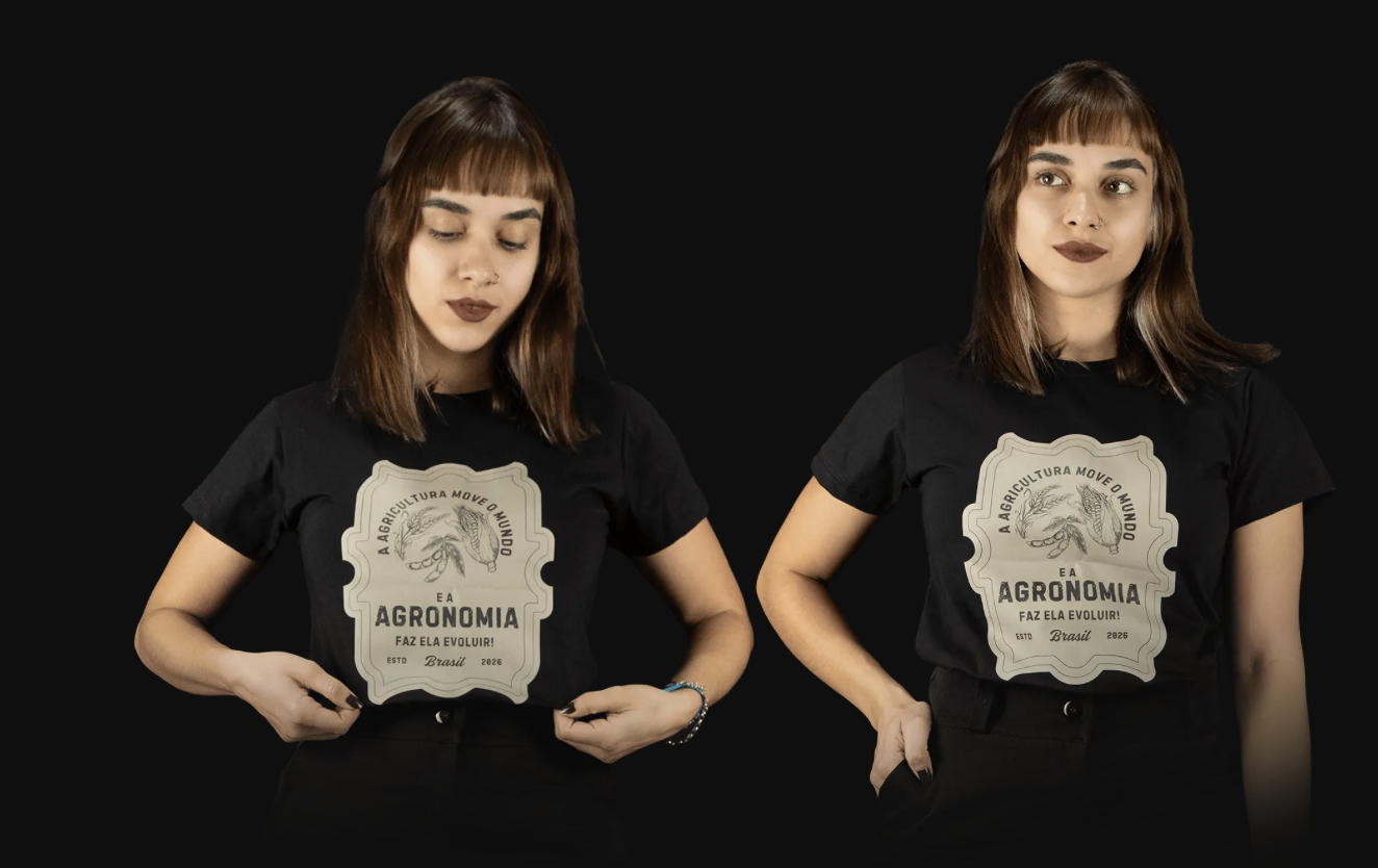 Camiseta com estampa personalizada para empresas